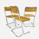 Bauhaus rattan chairs circa 1970