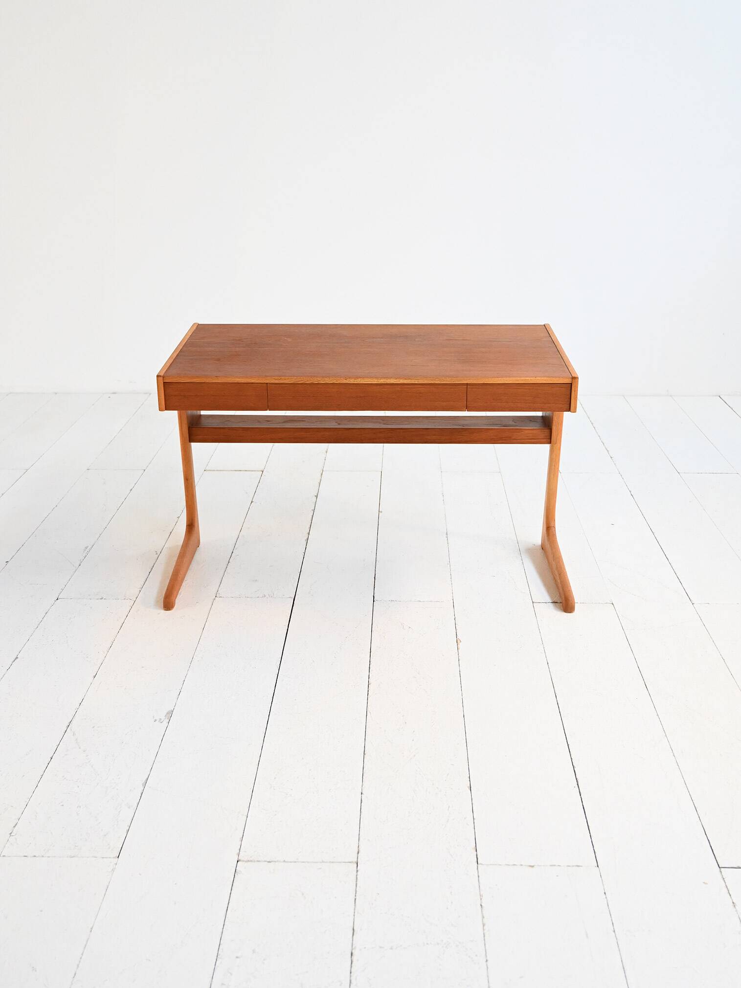 Bureau "Scribo" en teck et chêne scandinave des années 1960