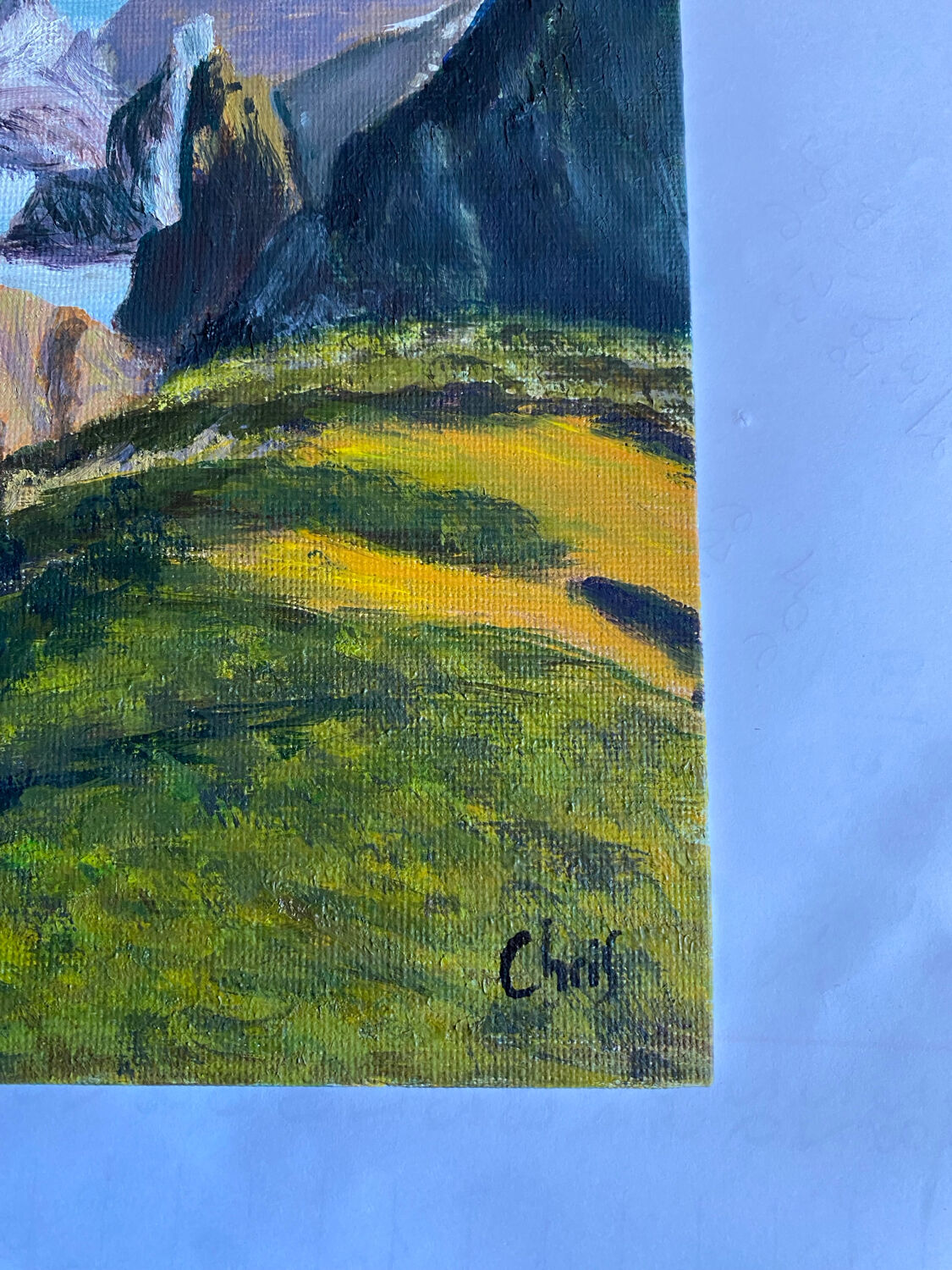Oil painting