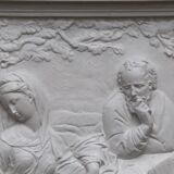 Bas-relief in plaster