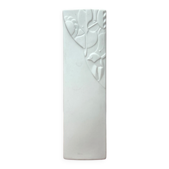 Vintage German vase in white porcelain by KPM Royal Porcelain, 1970s.