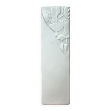 Vase vintage allemand en porcelaine blanche de KPM Royal Porzellan, années 1970