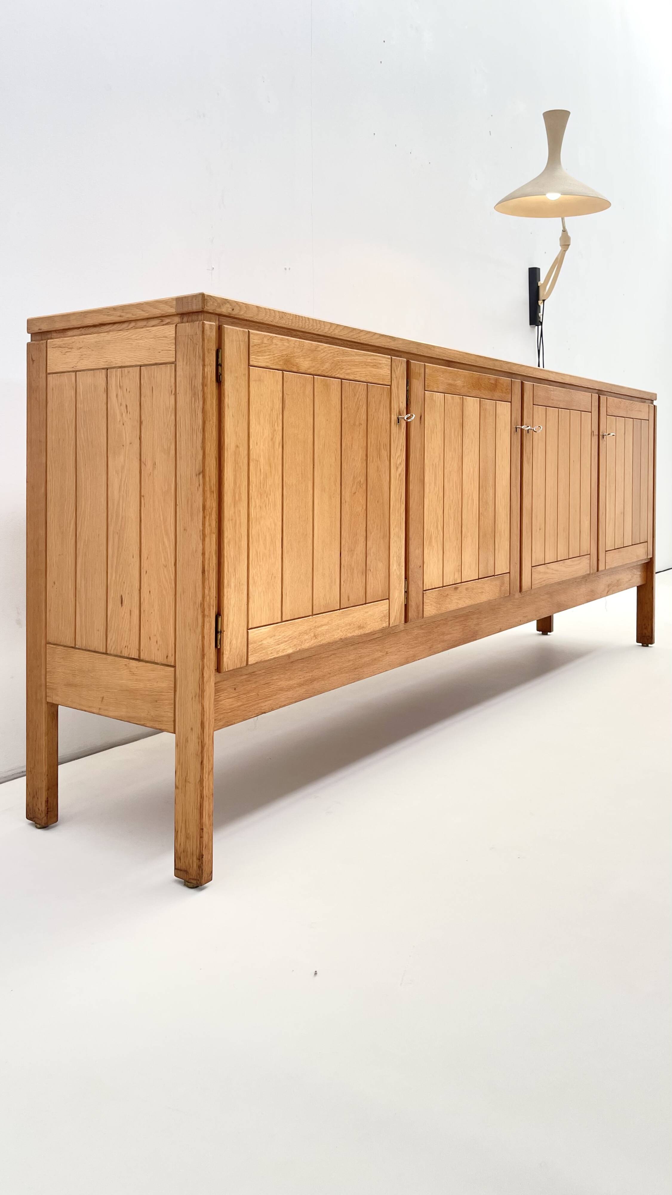 Oak credenza by Van den Berghe Pauvers