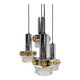 Solid Cascade chandelier with 4 lights, 1970s