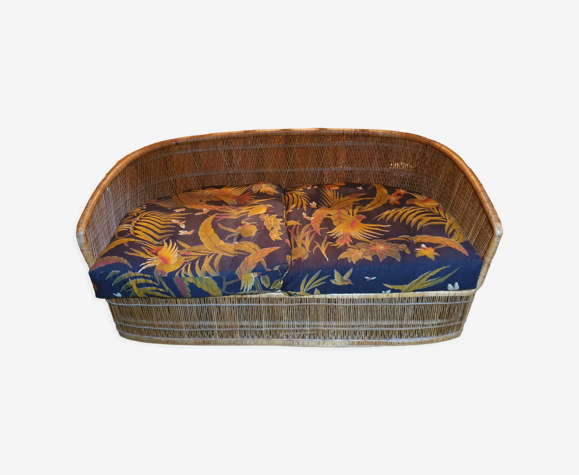 Rattan sofa