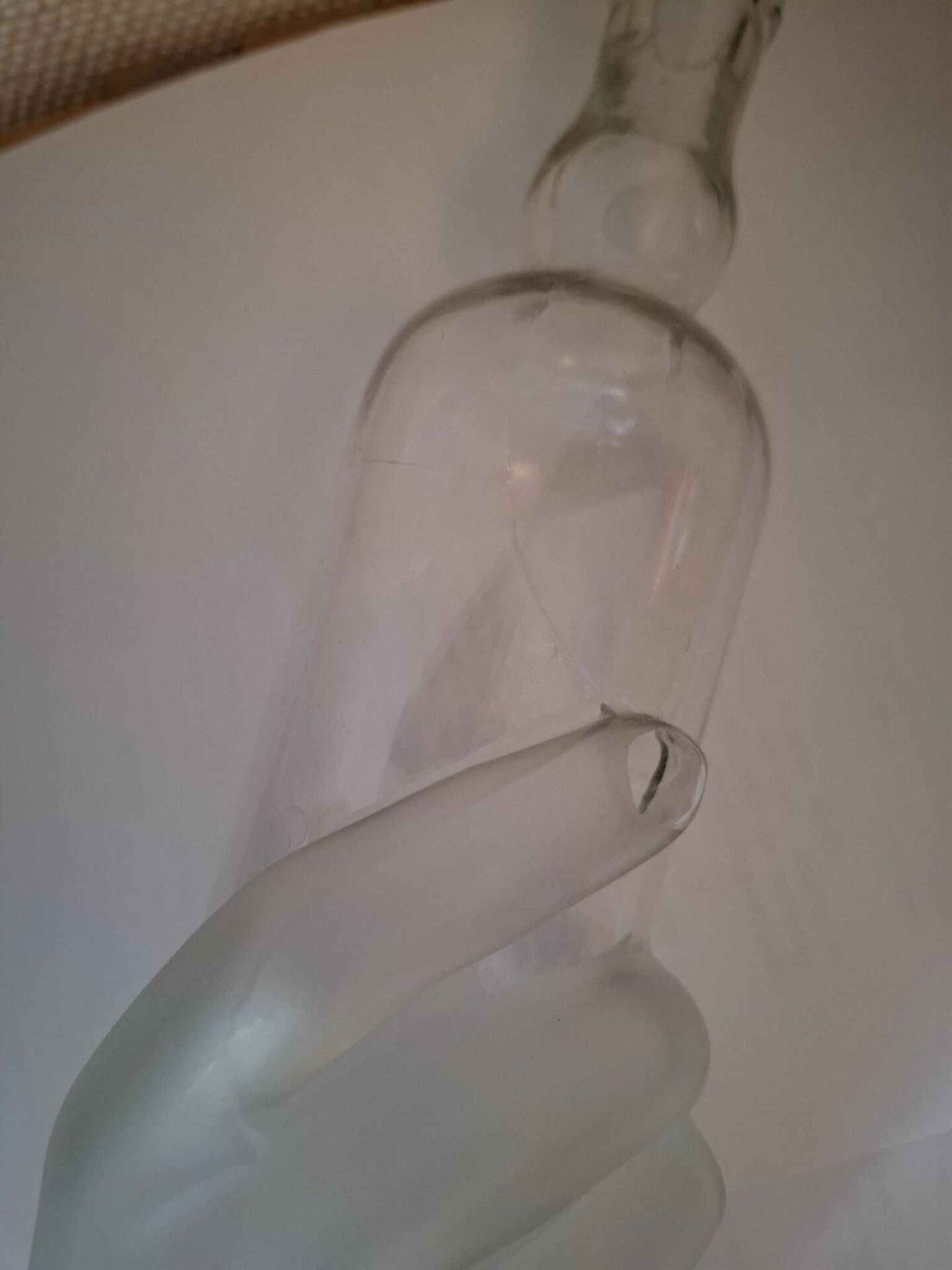 Bottle hand from the Legras factory in Saint-Denis (19th century)