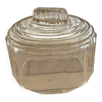 Art Deco glass bell jar 251008