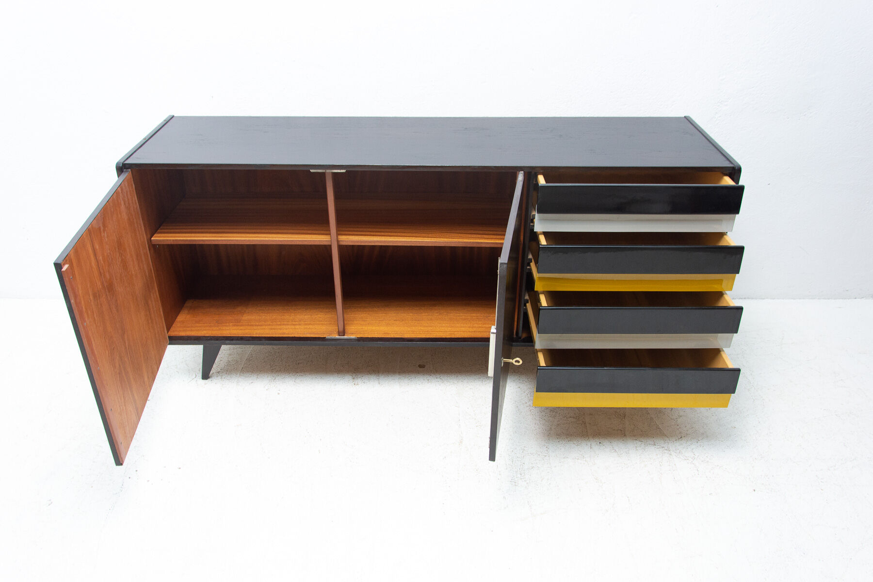 Mid century u-460 sideboard by jiří jiroutek for interiér praha