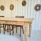 Table de ferme avec rallonges