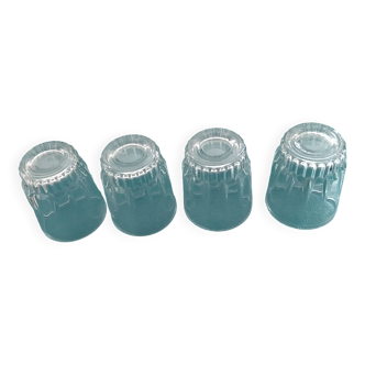 set of 4 liqueur glasses or verrines