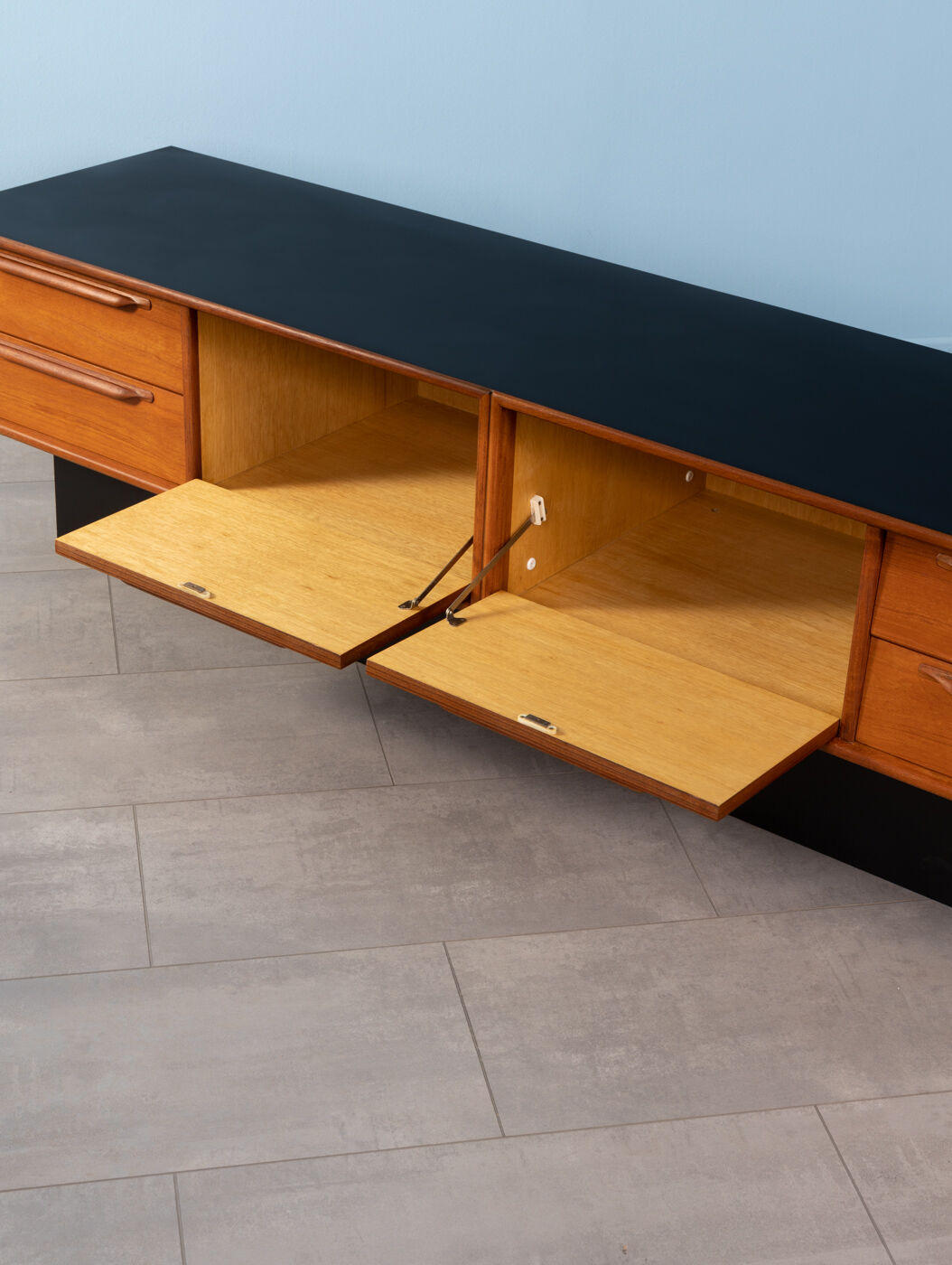 1960s Lowboard, Heinrich Riestenpatt