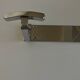 chrome bathroom hook art deco 1950