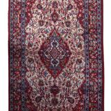 Vintage Indian rug 2.1' x 3.9' (67cm x 120cm), 1970s - 1C1121