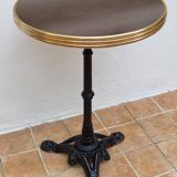 Antique 50s tripod bistro table, 74 cm