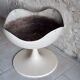 Fiberglass planter tulip foot, 1970