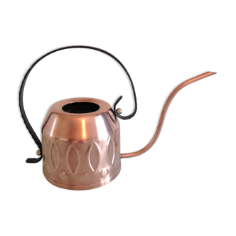 Vintage red copper watering can 60s/70s