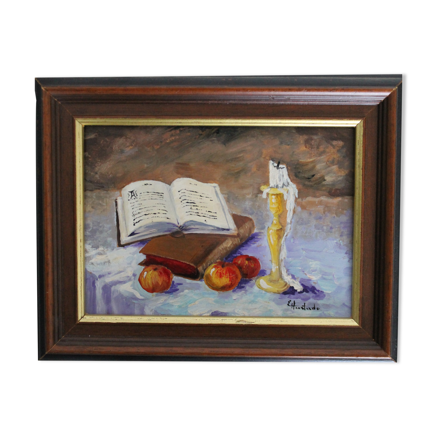 Nature morte à la bougie, Eliane Hurtado