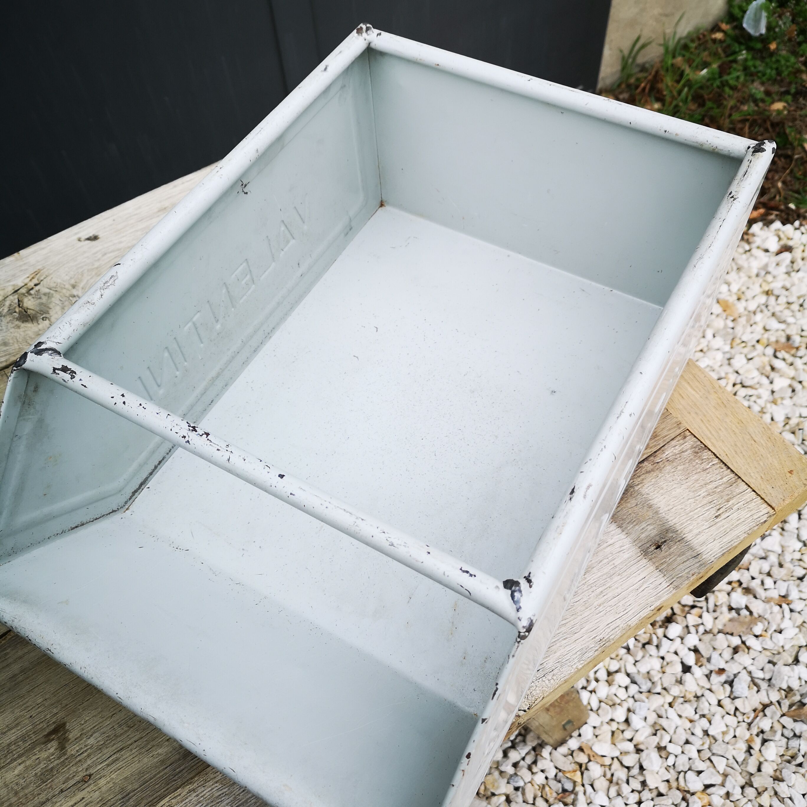 3 vintage Valentini industrial cases