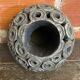 Vase Boule Céramique Noir Design Vintage #D654