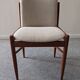 Set of 4 Scandinavian teak chairs, Denmark circa 1960.