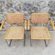 Pair of armchairs B64 Marcel Breuer