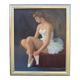Tableau huile toile danseuse Joan MAYOR