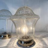 Pair of ceiling lights in the style of a lantern or antique floor lamp