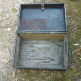 Old wooden toolbox