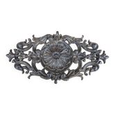 Old cast iron palmette for gate