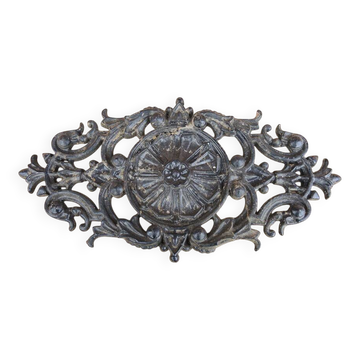 Ancienne palmette en fonte pour portail