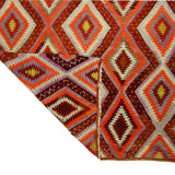 Anatolian handmade kilim rug 257 cm x 170 cm