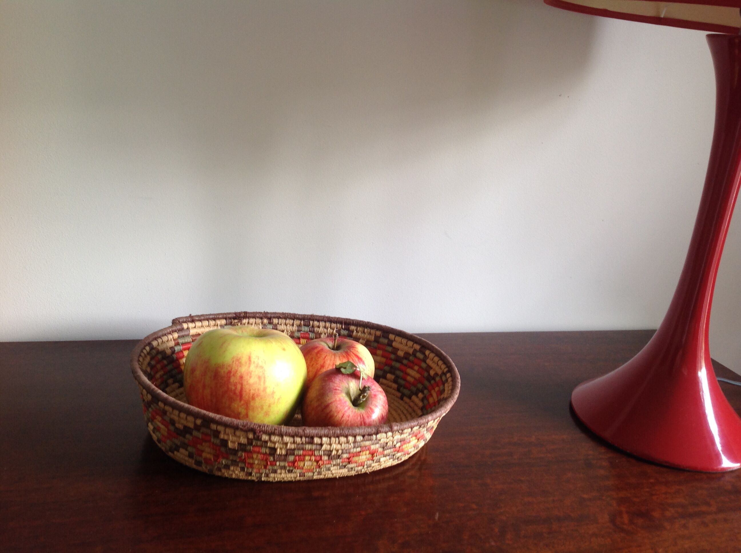 Vintage ethnic basket