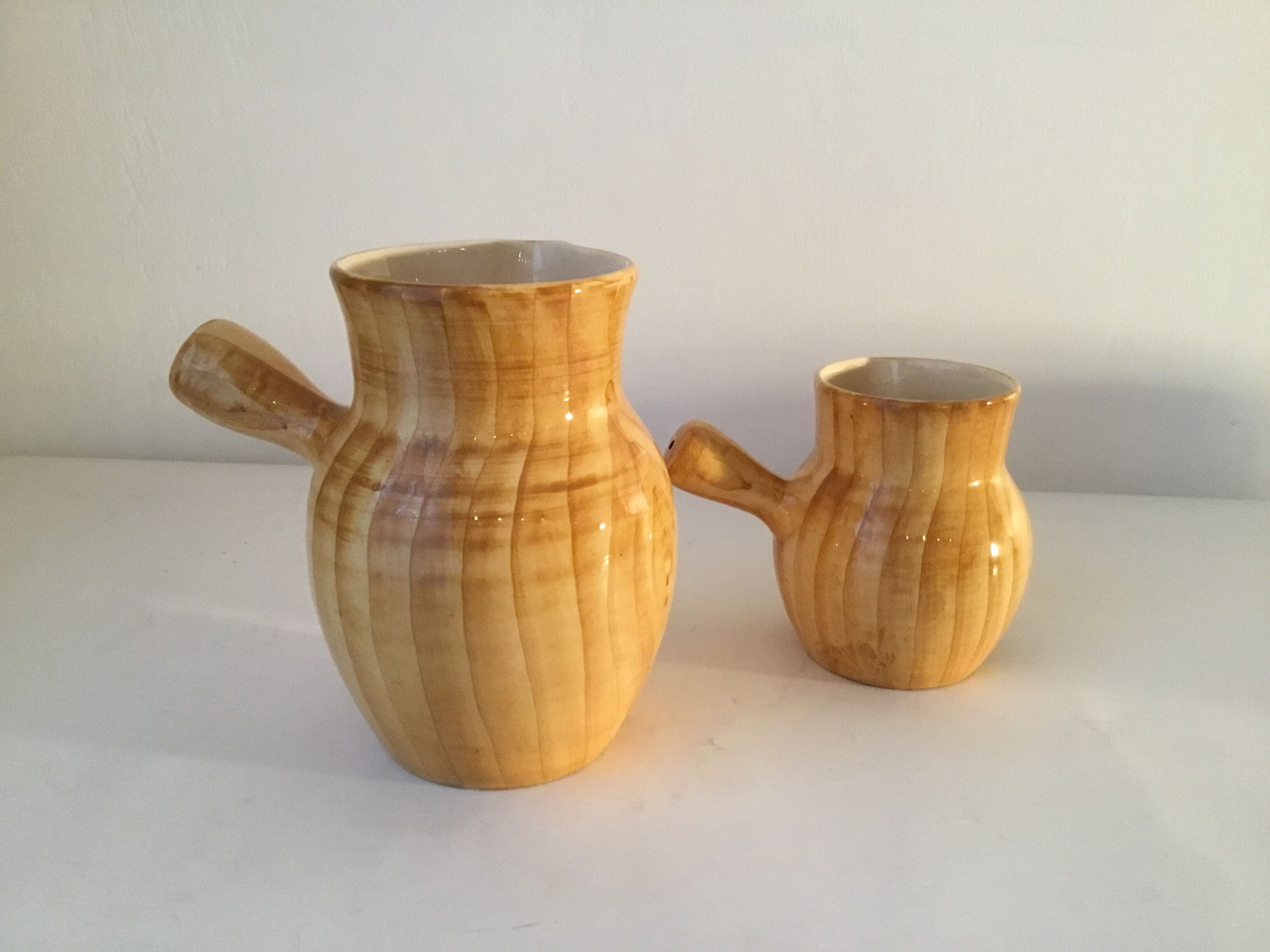 Lot de 2 pichets Grandjean Vallauris
