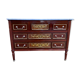 Commode de style Louis XVI en acajou et amarante