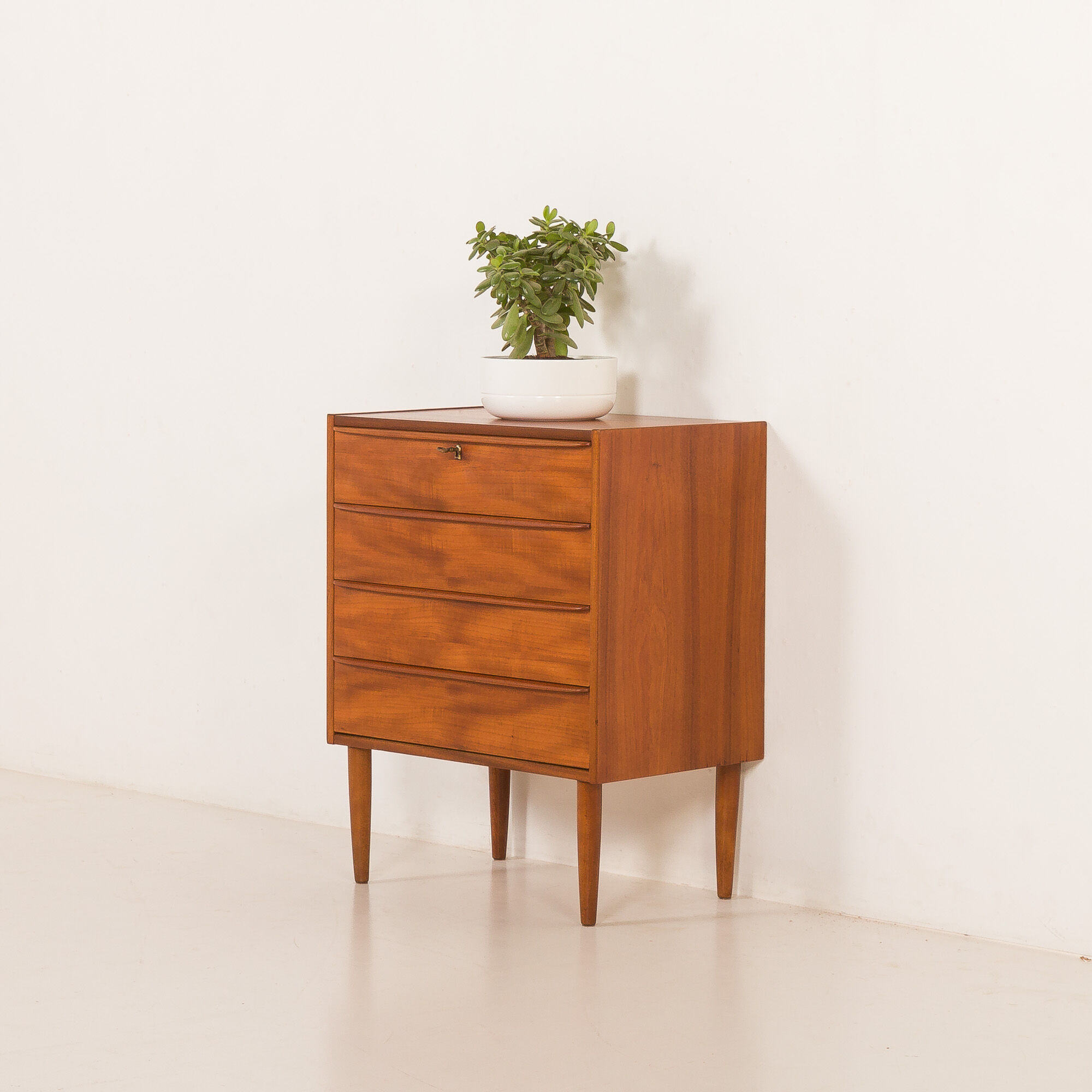 Danish teak chest of drawers, 1970s