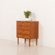 Danish teak chest of drawers, 1970s