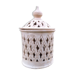 poterie marocaine , lanterne , terre cuite