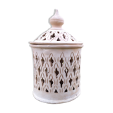 Poterie marocaine , lanterne , terre cuite