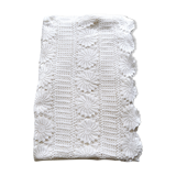 dessus de lit blanc