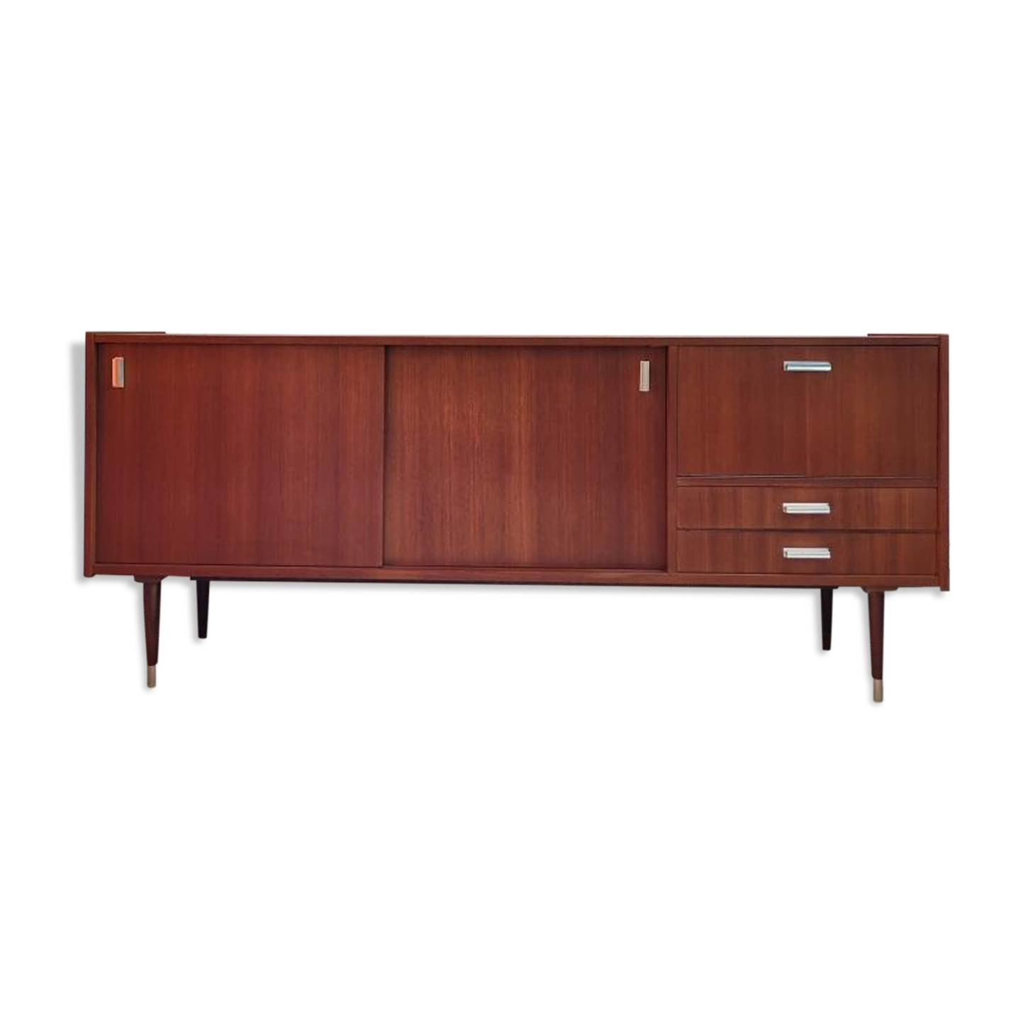 Sideboard 70s plated teak.