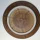 Set of 6 ceramic plates compartmentalized