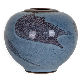 Taizé stoneware ball vase