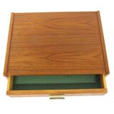 Scandinavian teak bedside table, Sweden, 1960s