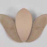 Pair of flower wall lights