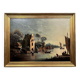 19th century Dutch School: Very important oil painting on canvas circa 1880