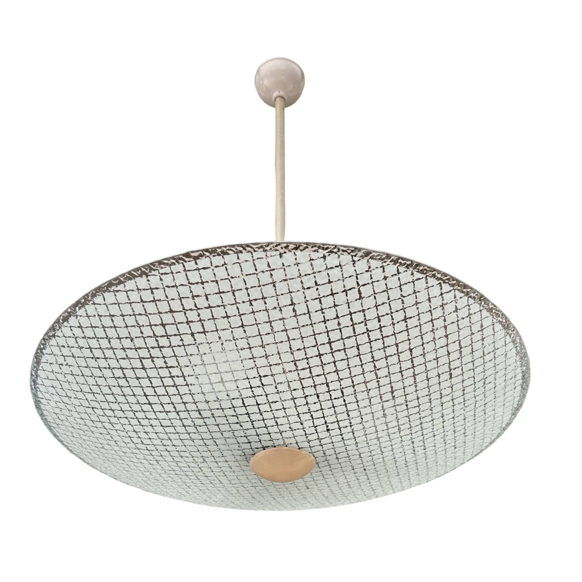 Umbrella chandelier in Brusel style, VEB Narva Luchten, Germany, 1970s.