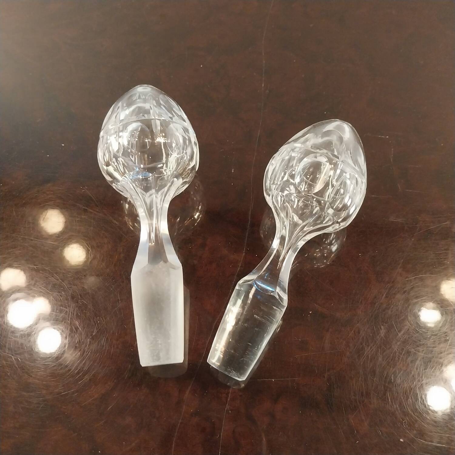 Crystal carafes
