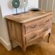 Commode sauteuse entierement sablée décapée