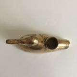 Brass candle in duck design