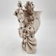 Caltagirone head vase ceramic italy
